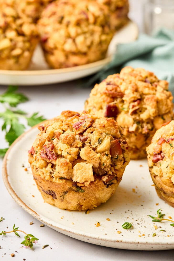 Stuffing Muffins  with Apple and Pancetta  - 88
