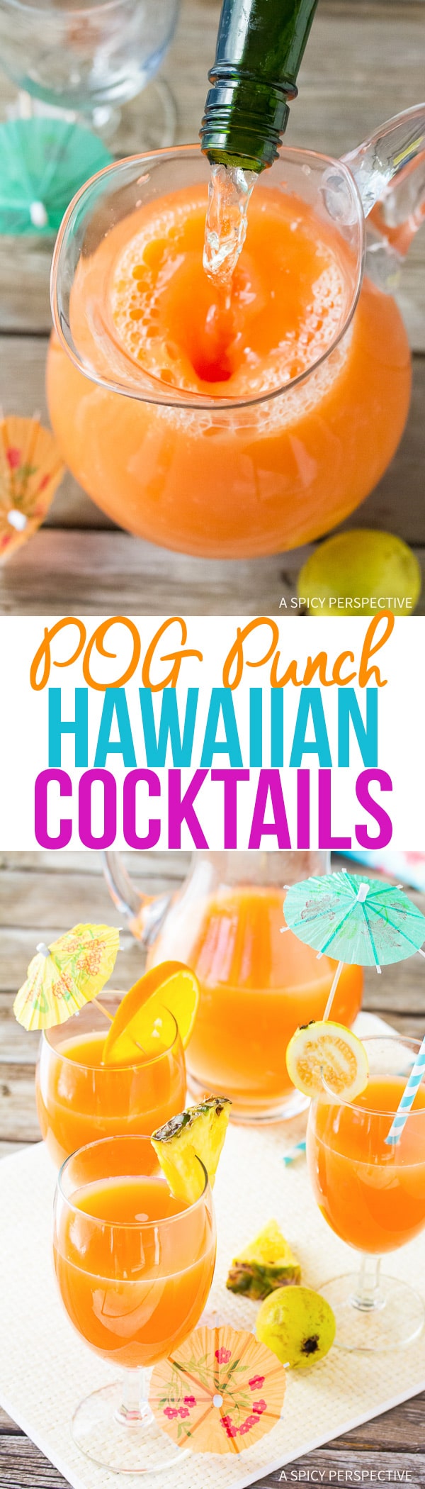 POG Punch Hawaiian Cocktail