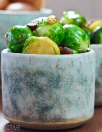 Brussel Sprouts with Bacon and Beer! #brusselssprouts
