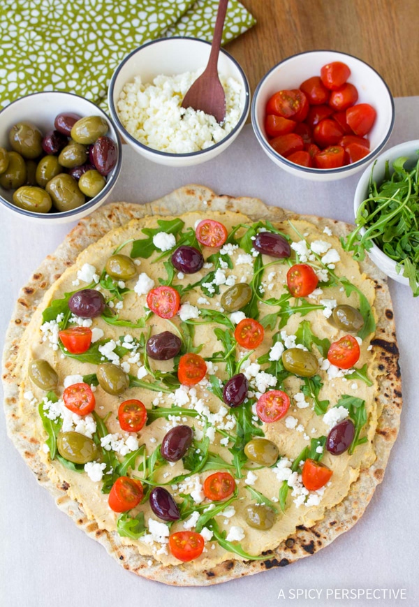 How to Make Grilled Greek Pizza Recipe