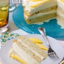 Mango Cream Tres Leches Cake Recipe | ASpicyPerspective.com