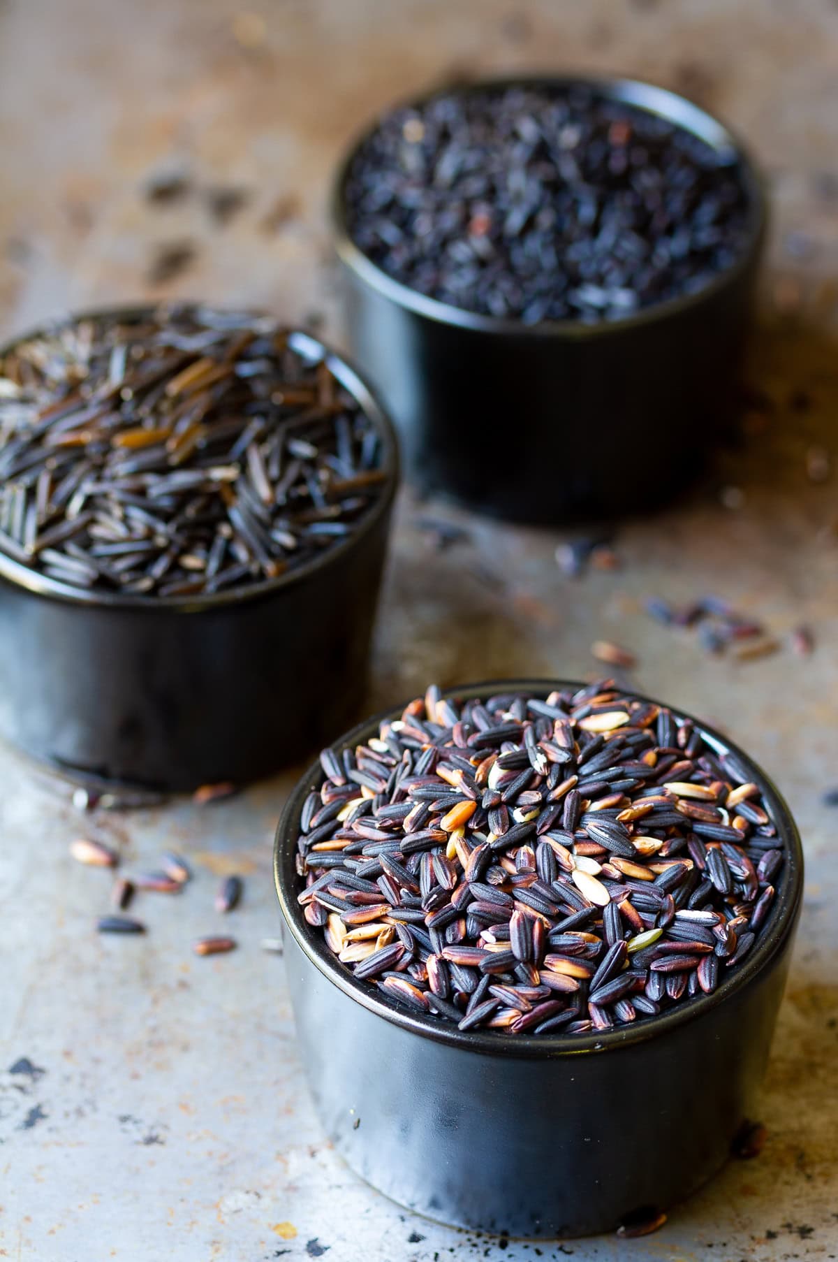 black forbidden rice