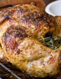 Oven Roasted Turkey | ASpicyPerspective.com #thanksgiving #recipes #turkey