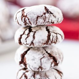 Mexican Mocha Crinkle Cookies Recipe #ASpicyPerspective #holidays #Christmas