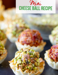 Mini Cheese Balls Recipe - 24