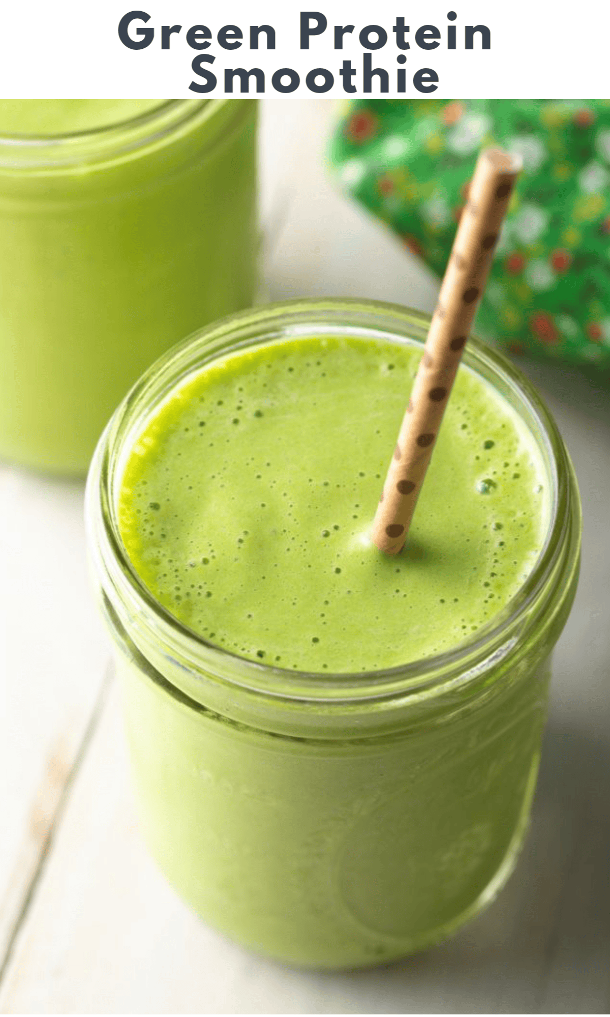 Green Protein Smoothie Recipe A Spicy Perspective