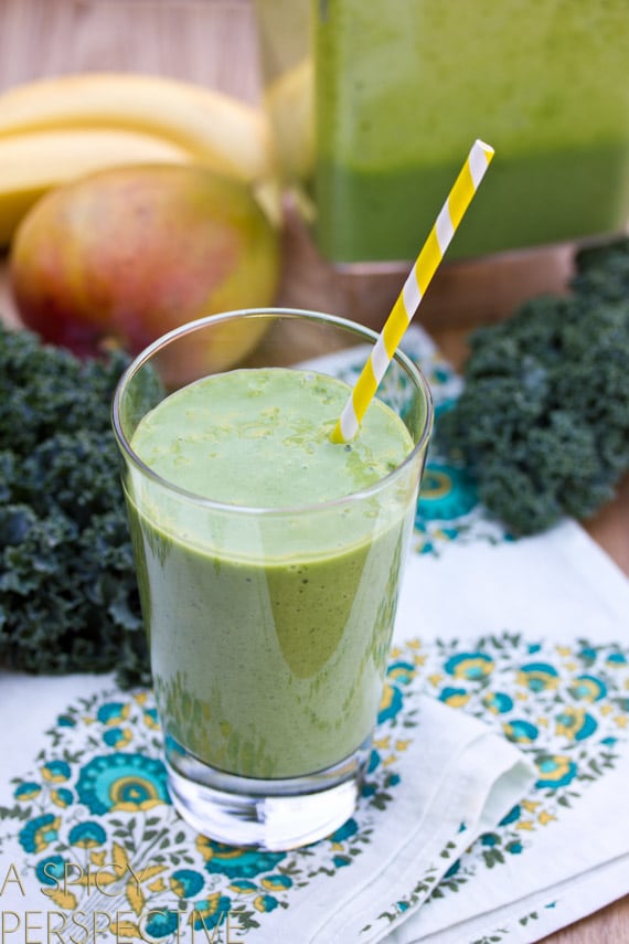 Healthy Green Smoothie Recipe that Tastes Good!
