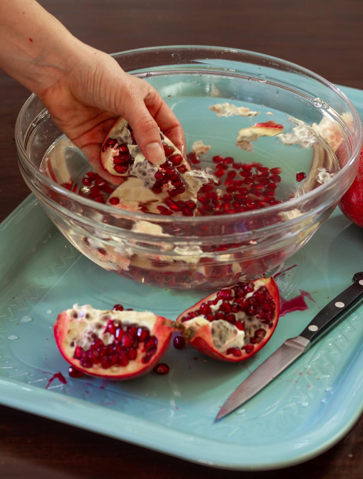 How to Cut a Pomegranate  Tips and Tricks  - 49
