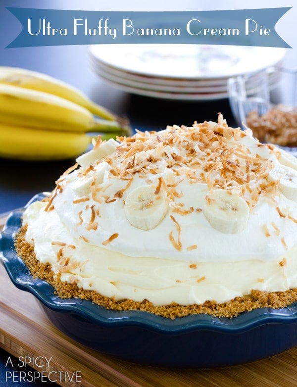 Fluffy Banana Cream Pie Recipe A Spicy Perspective