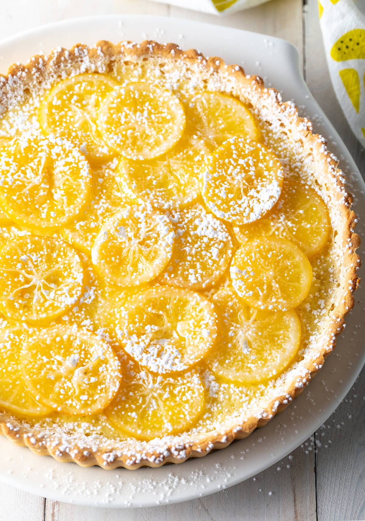 Meyer Lemon Tart Recipe - A Spicy Perspective