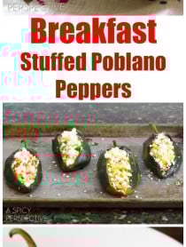 Stuffed Poblano Peppers  For Breakfast  Recipe - 8
