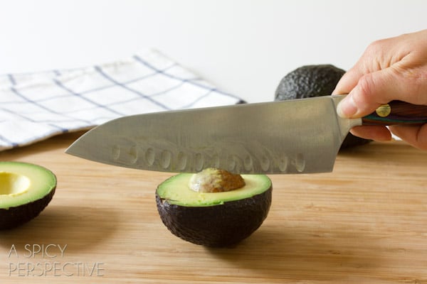 How to Cut Avocados - The Pit #howto #avocado #cookingtips