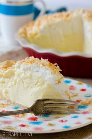 Coconut Pie Recipe (with Cream of