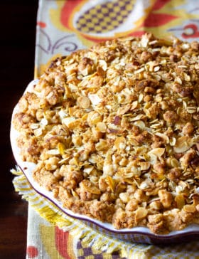 Dutch Apple Pie | ASpicyPerspective.com #apple #applepie #fall #recipe