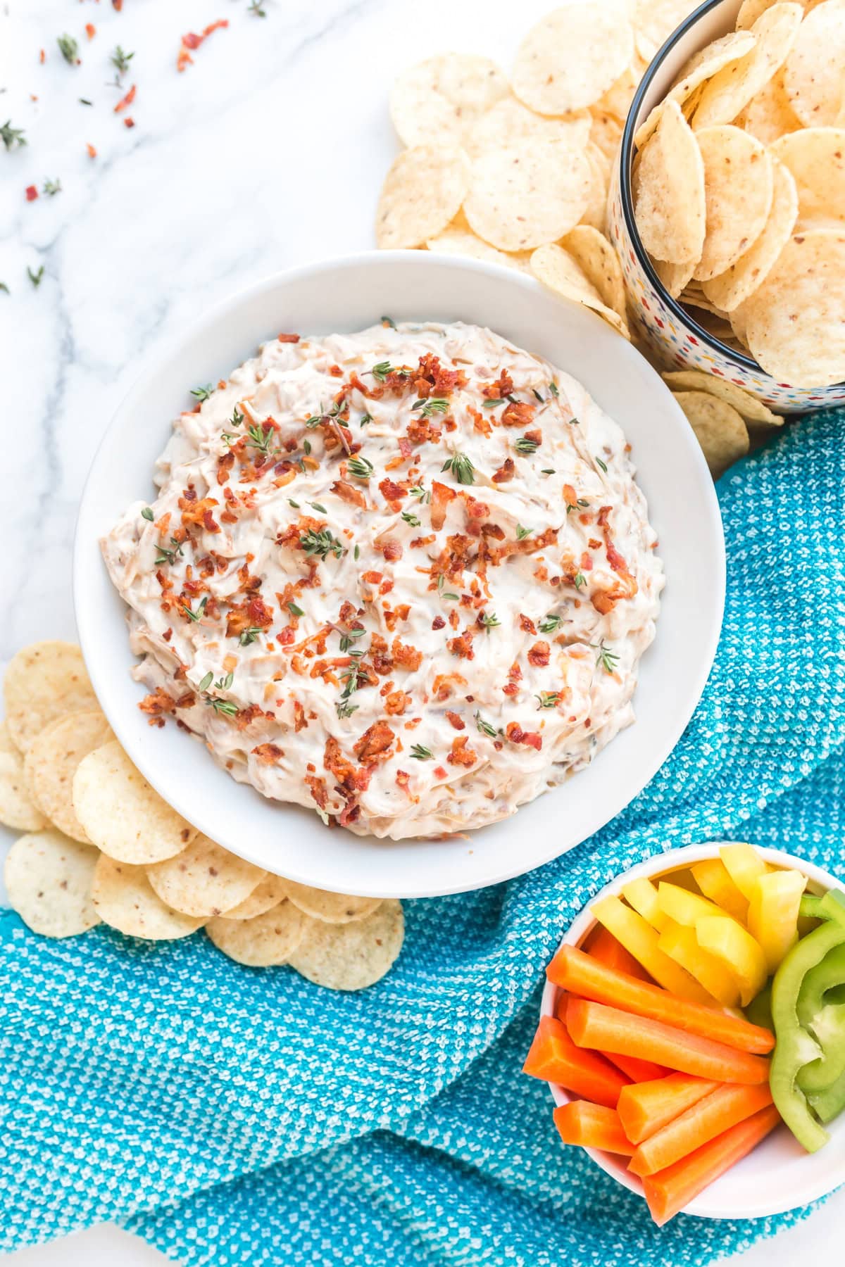 Hot Onion Dip with Fried Onions A Spicy Perspective