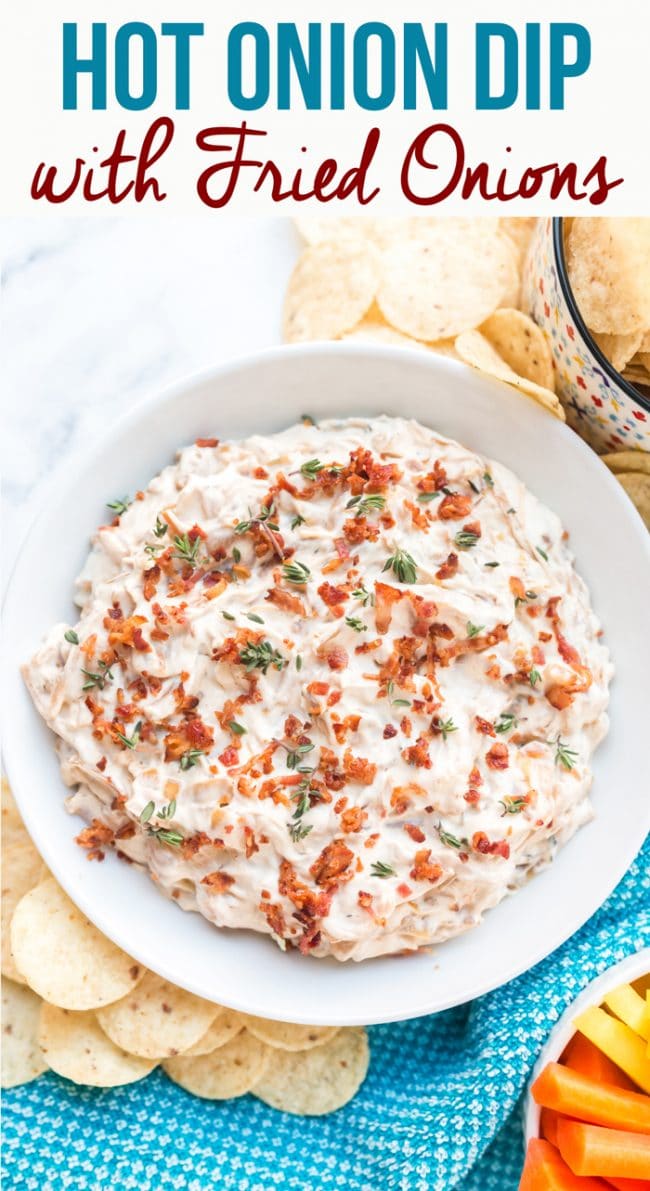 Hot Onion Dip with Fried Onions A Spicy Perspective