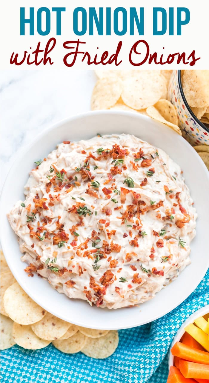 Hot Onion Dip with Fried Onions A Spicy Perspective