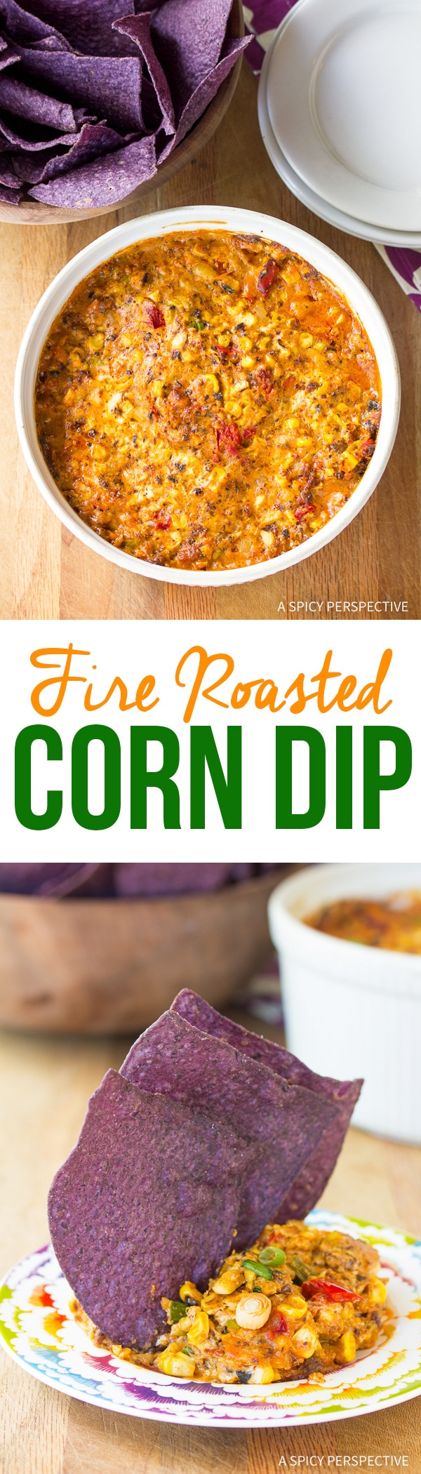 Spicy Fire Roasted Corn Dip Recipe
