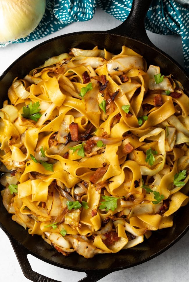 Hungarian Haluski  Cabbage and Noodles Recipe  - 40