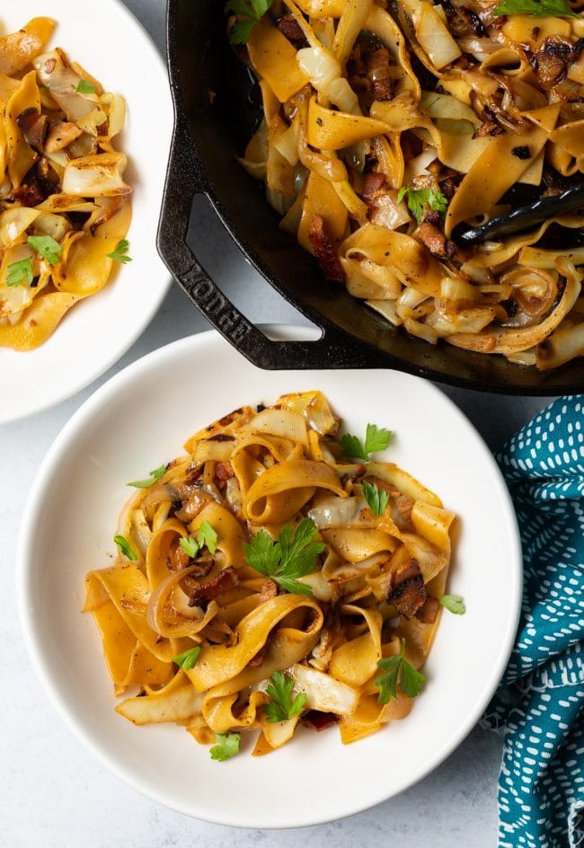 Hungarian Haluski  Cabbage and Noodles Recipe  - 79