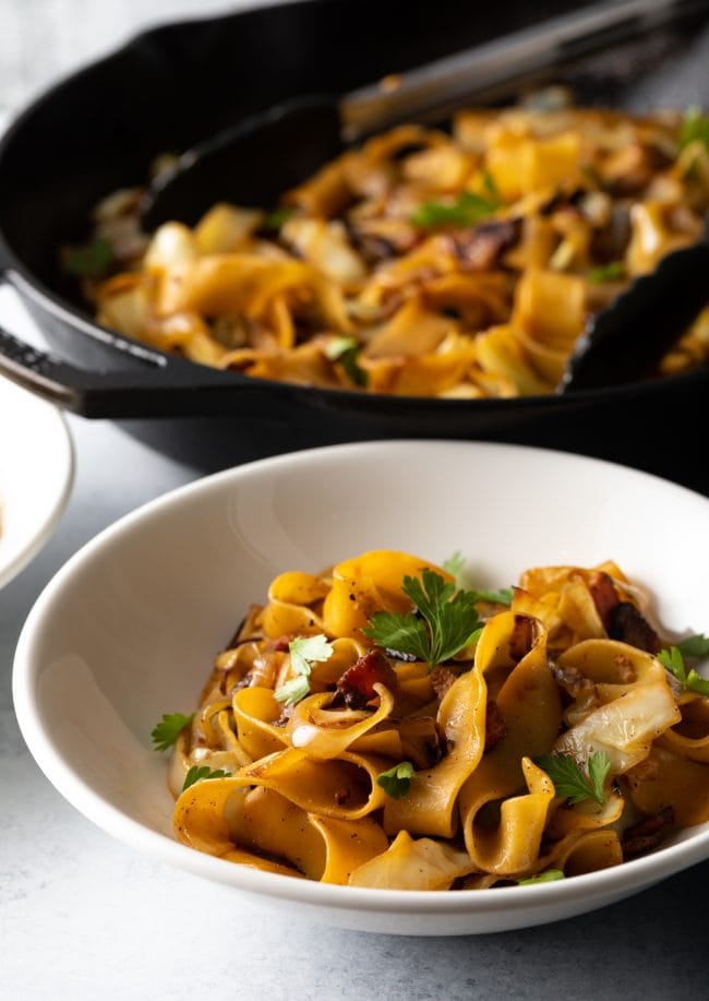 Hungarian Haluski  Cabbage and Noodles Recipe  - 35