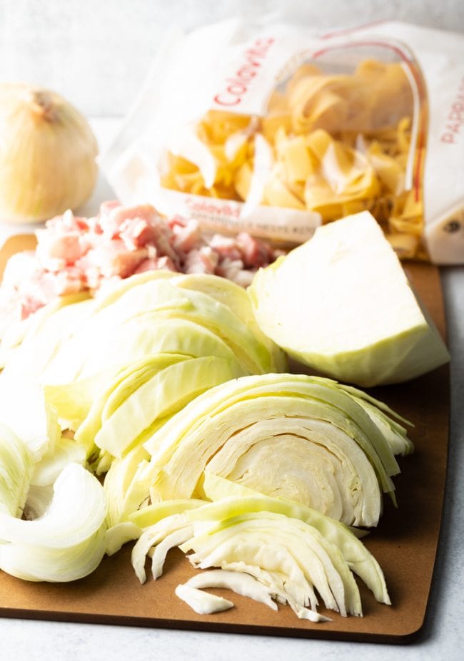Hungarian Haluski  Cabbage and Noodles Recipe  - 5