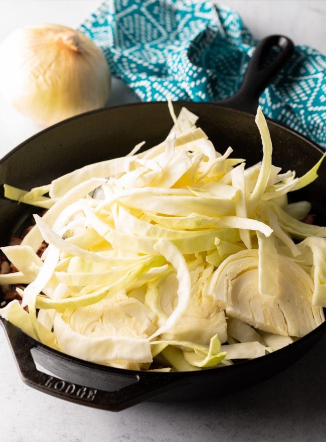 Hungarian Haluski  Cabbage and Noodles Recipe  - 3