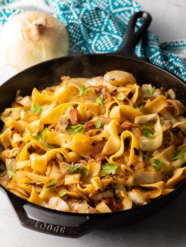 Hungarian Haluski  Cabbage and Noodles Recipe  - 84