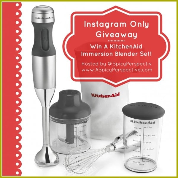 Instagram Immersion Blender Giveaway A Spicy Perspective