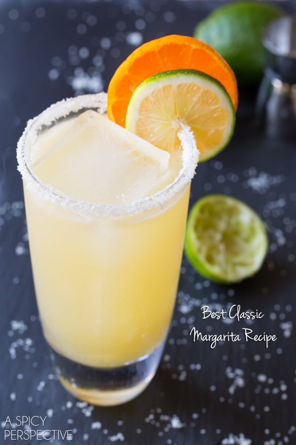 The Best Margarita Recipe! #CincodeMayo #Margaritas #Mexican #Cocktails