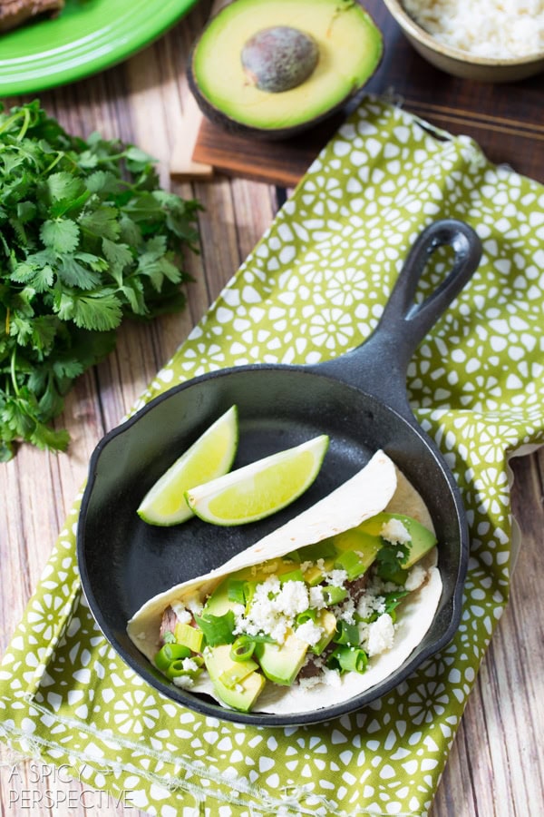 Green Chile Steak Tacos A Spicy Perspective