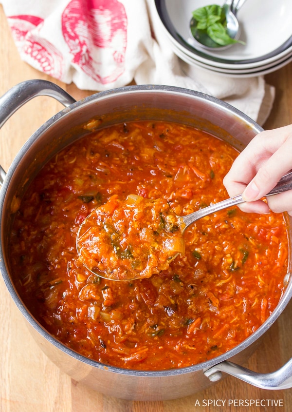 Perfect Pappa al Pomodoro - Italian Homemade Tomato Soup Recipe