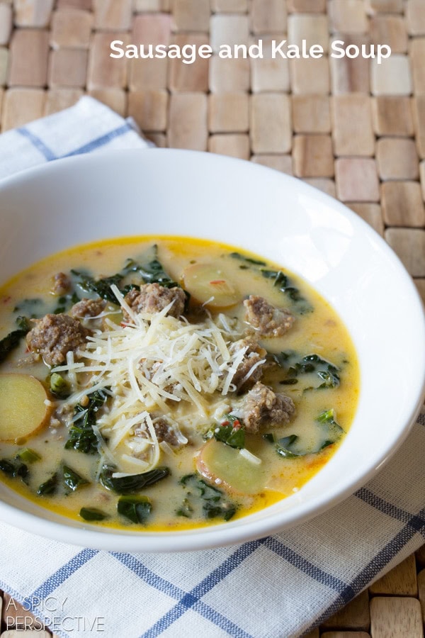 Sausage and Kale Soup A Spicy Perspective