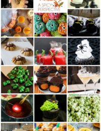 Halloween Treat and Cocktail Round Up! The best on the web. #halloween