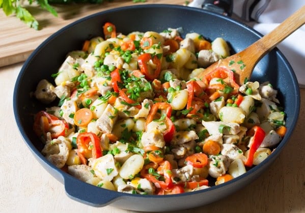 Gnocchi Recipe - Chicken Gnocchi Skillet-image