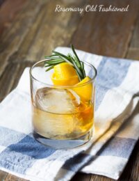 Rosemary Old Fashioned #cocktails