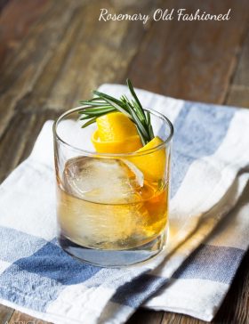 Rosemary Old Fashioned #cocktails