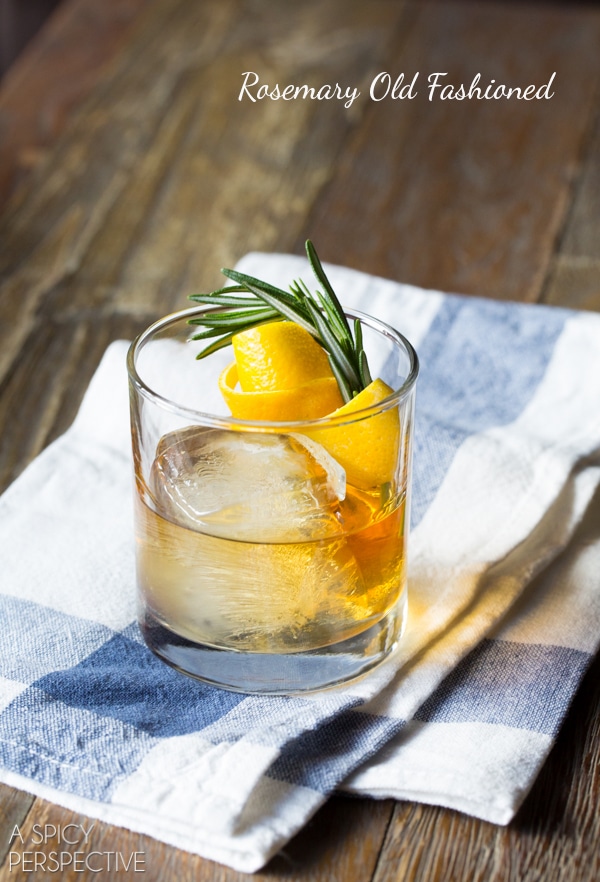 Rosemary Old Fashioned #cocktails