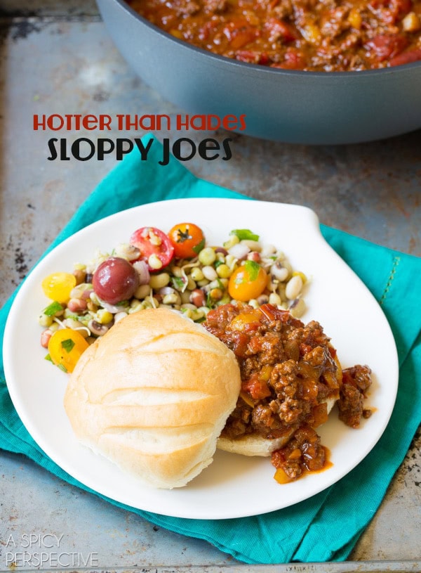 Sloppy Joes #fall #halloween #party