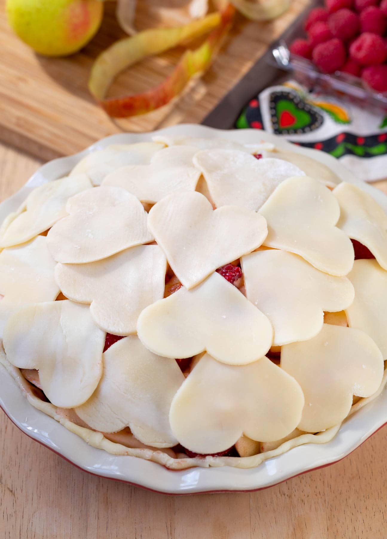 Raspberry Apple Pie - A Spicy Perspective