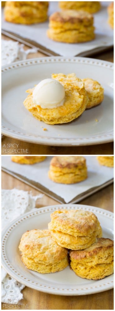 Best Ever Sweet Potato Biscuits! Light Flaky and Moist. #biscuits #sweetpotato #holiday #thanksgiving 