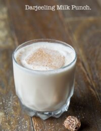 Darjeeling Milk Punch #cocktails #party