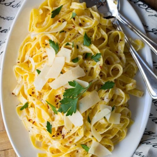Holiday Fettuccine Alfredo Recipe A Spicy Perspective