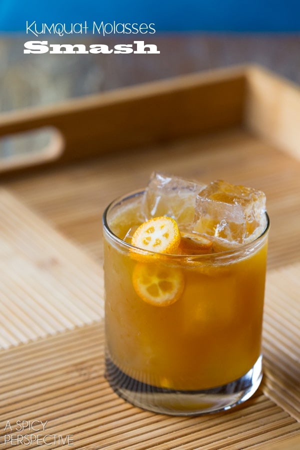 kumquat molasses smash
