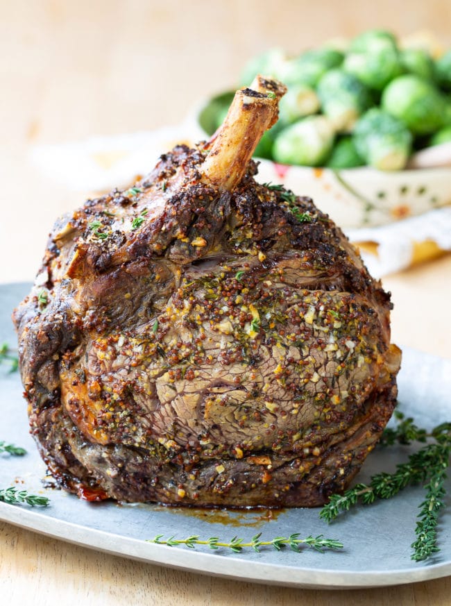 Best Standing Rib Roast Recipe #holiday #roast #beef #christmas #dinnerparty