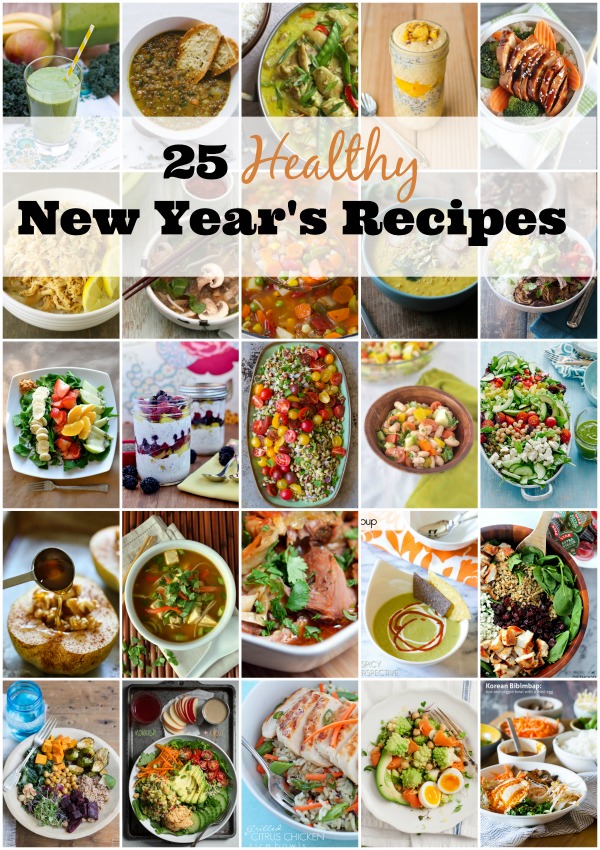 25 Healthy New Year's Recipes