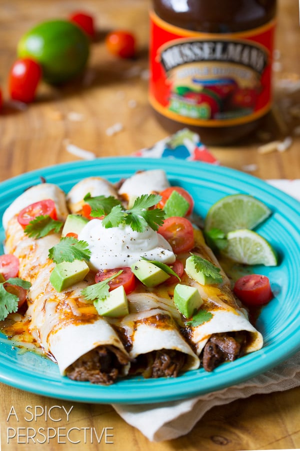 Slow Cooker Beef Enchilada Recipe - A Spicy Perspective