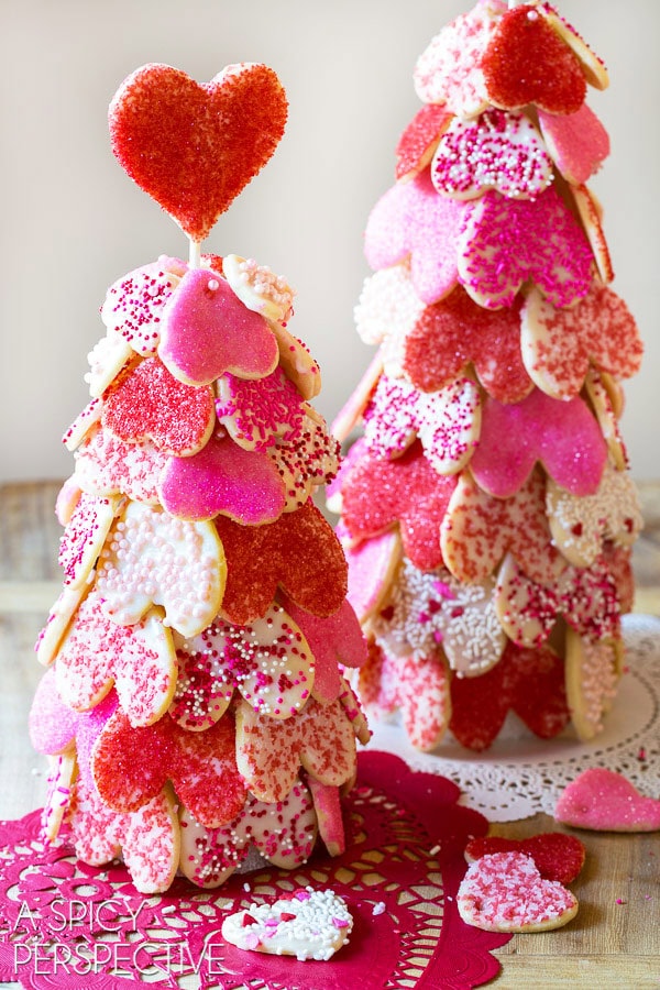 Heart Tree Cut Out Cookie Recipe - A Spicy Perspective