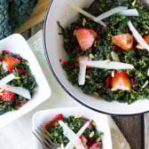 Kale Salad Recipe with Pecorino  Strawberries  Pine Nuts - 50