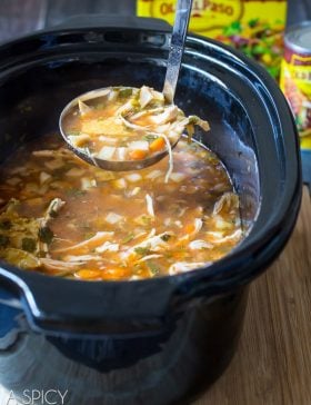 Easy Slow Cooker Chicken Tortilla Soup